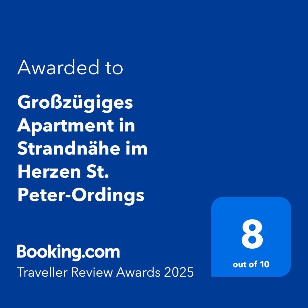 Grosszuegiges Apartment In Strandnaehe Im Herzen St. Peter-Ordings Sankt Peter-Ording Eksteriør billede